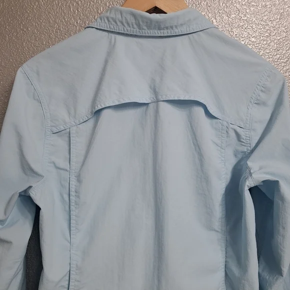 The North Face Baby Blue Blouse/Light Jacket   Size M - Picture 10 of 12